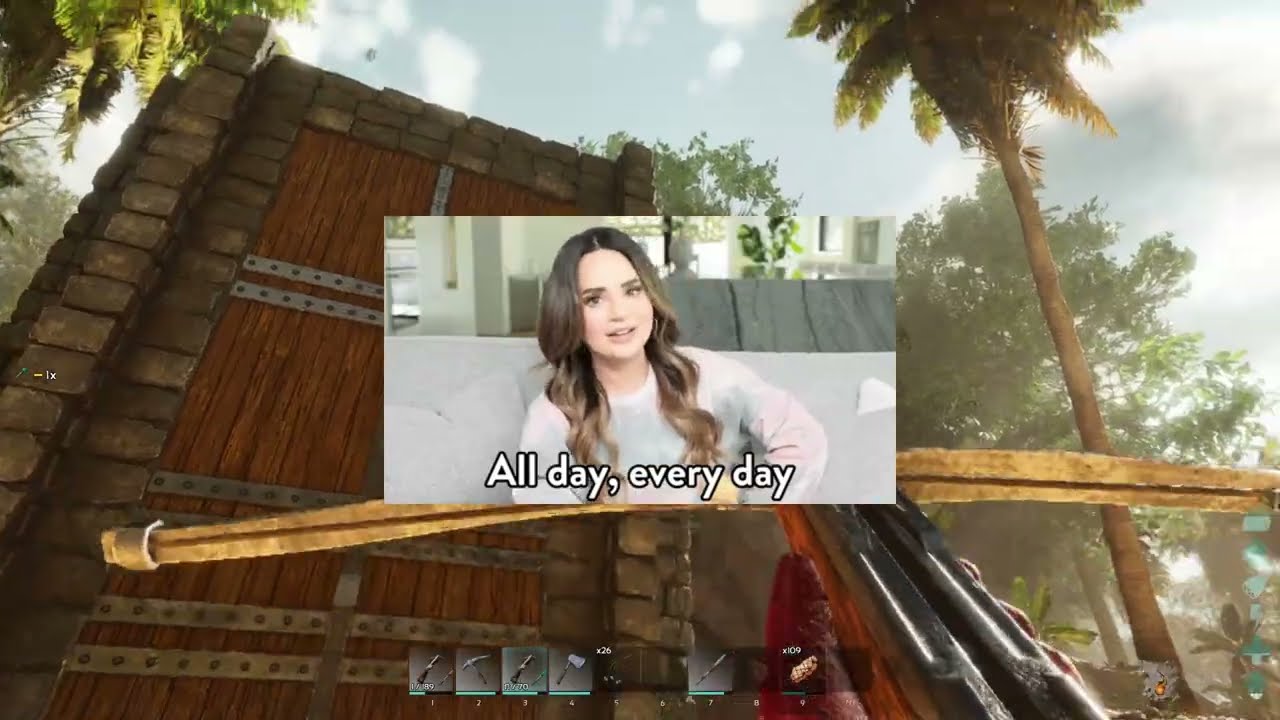Ark Survival Ascended Episode 2 taming a predator to help us Dominate 