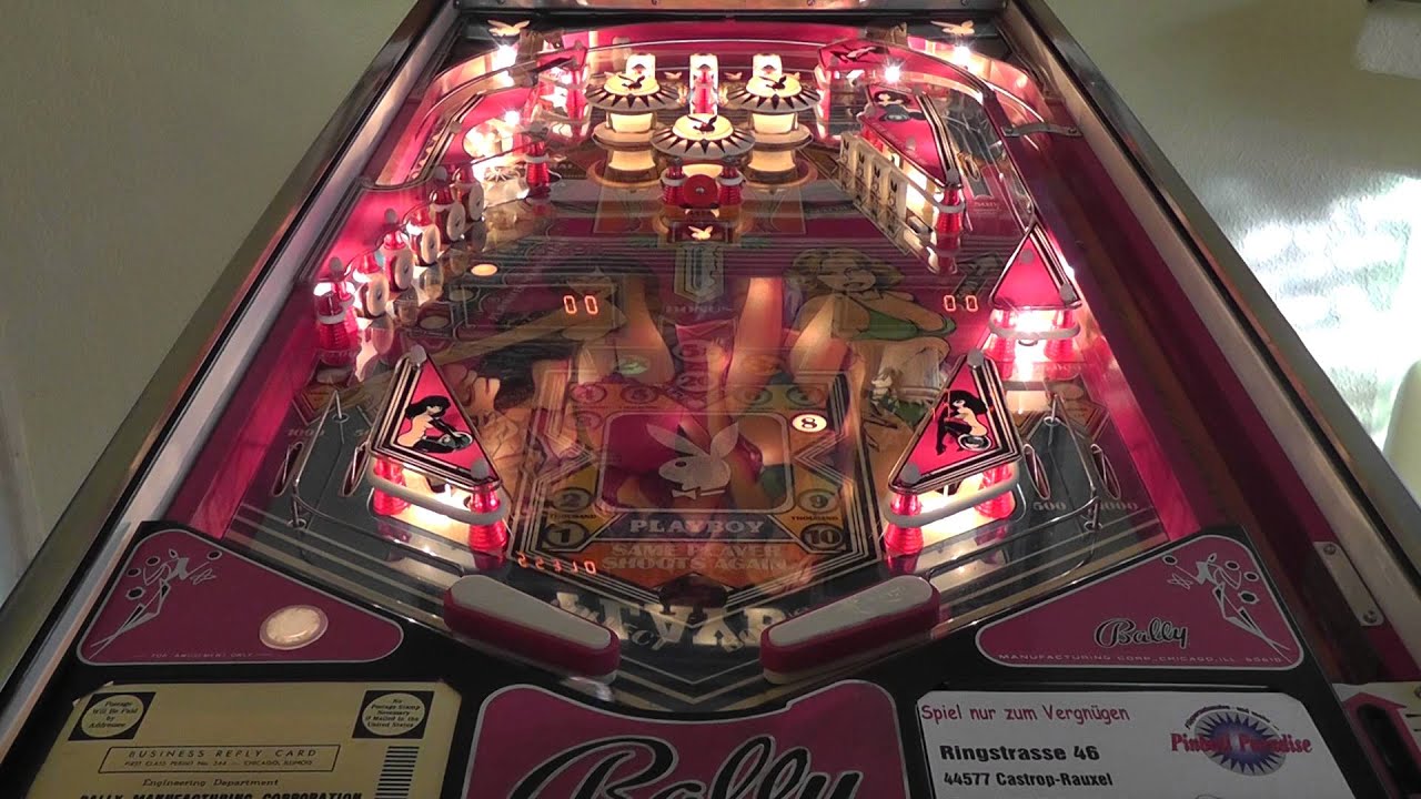 Bally Playboy 1978 Pinball Paradise Flipper Automaten
