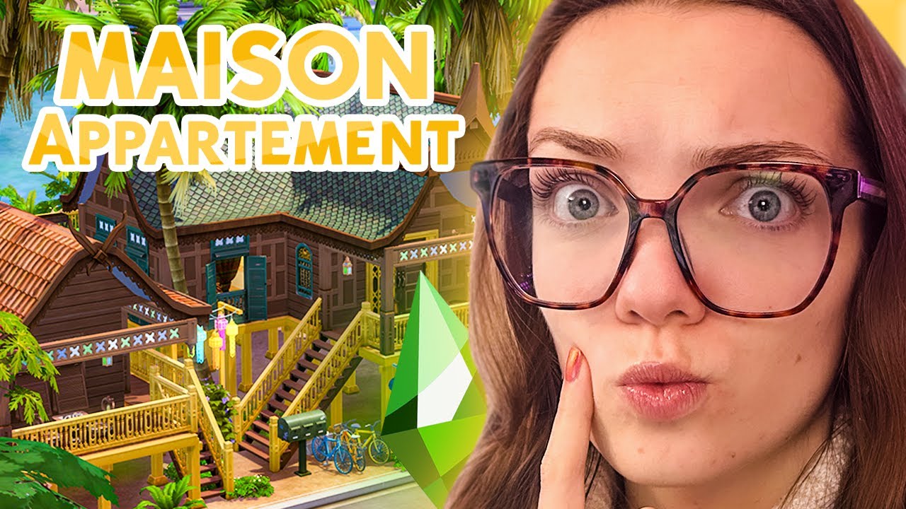 On construit une MAISON-APPARTEMENT ! | Les Sims 4 À Louer 🌄