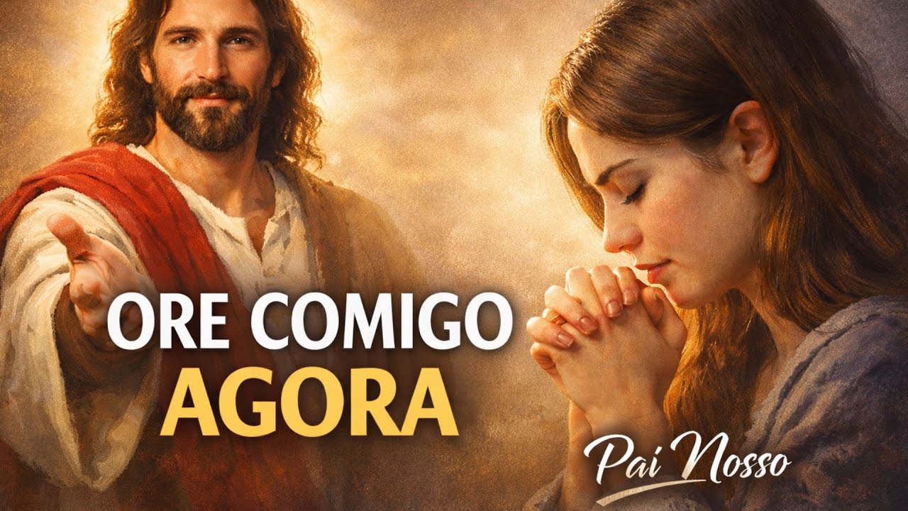 A ORAÇÃO MAIS PODEROSA QUE JESUS NOS ENSINOU (ORE COMIGO AGORA)