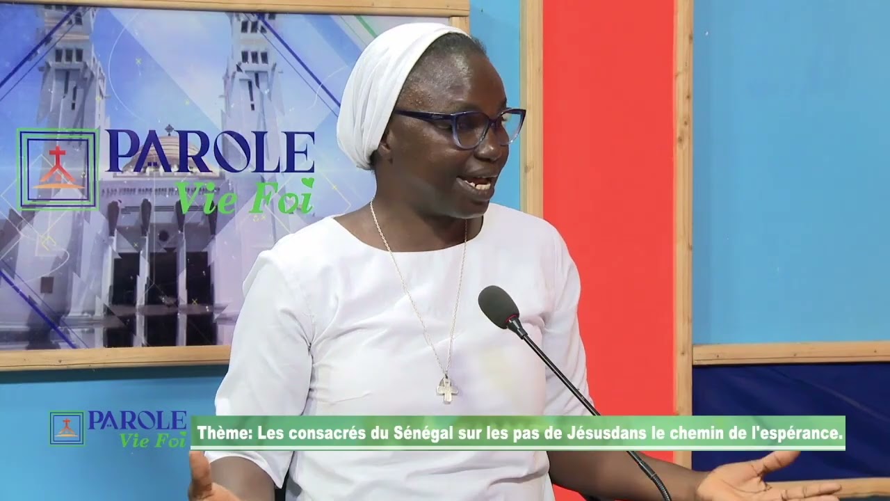 Thème: Les consacrés du Sénégal sur les pas de Jésus dans le chemin de l'espérance.
