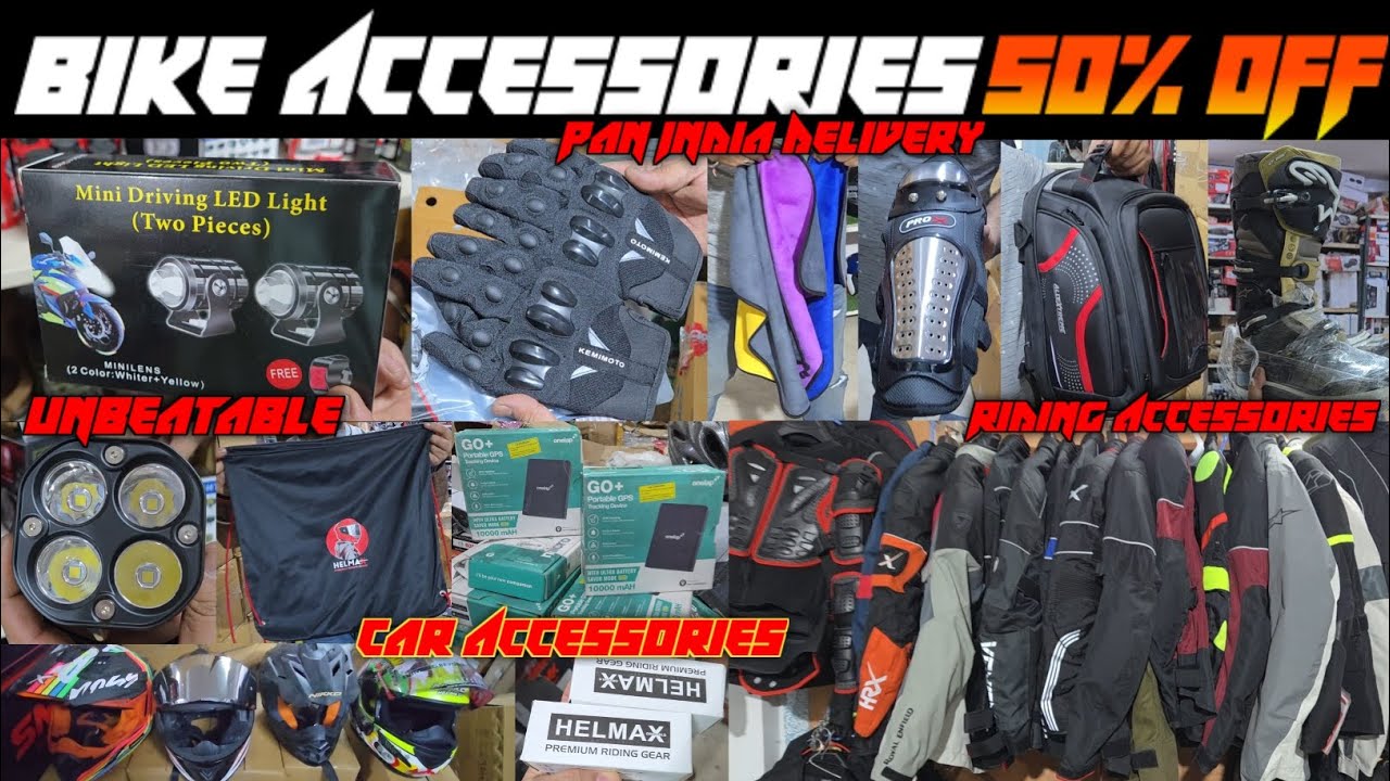 Bike Accessories 50% OFF 🤯 Car Accessories 🔥 Pan India Delivery 🇮🇳 Retail/Wholesale 🤝 #topbikes