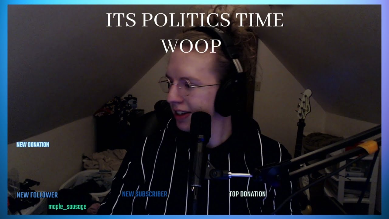 VOD: Politics! Omegle, commentary, whatever etc.