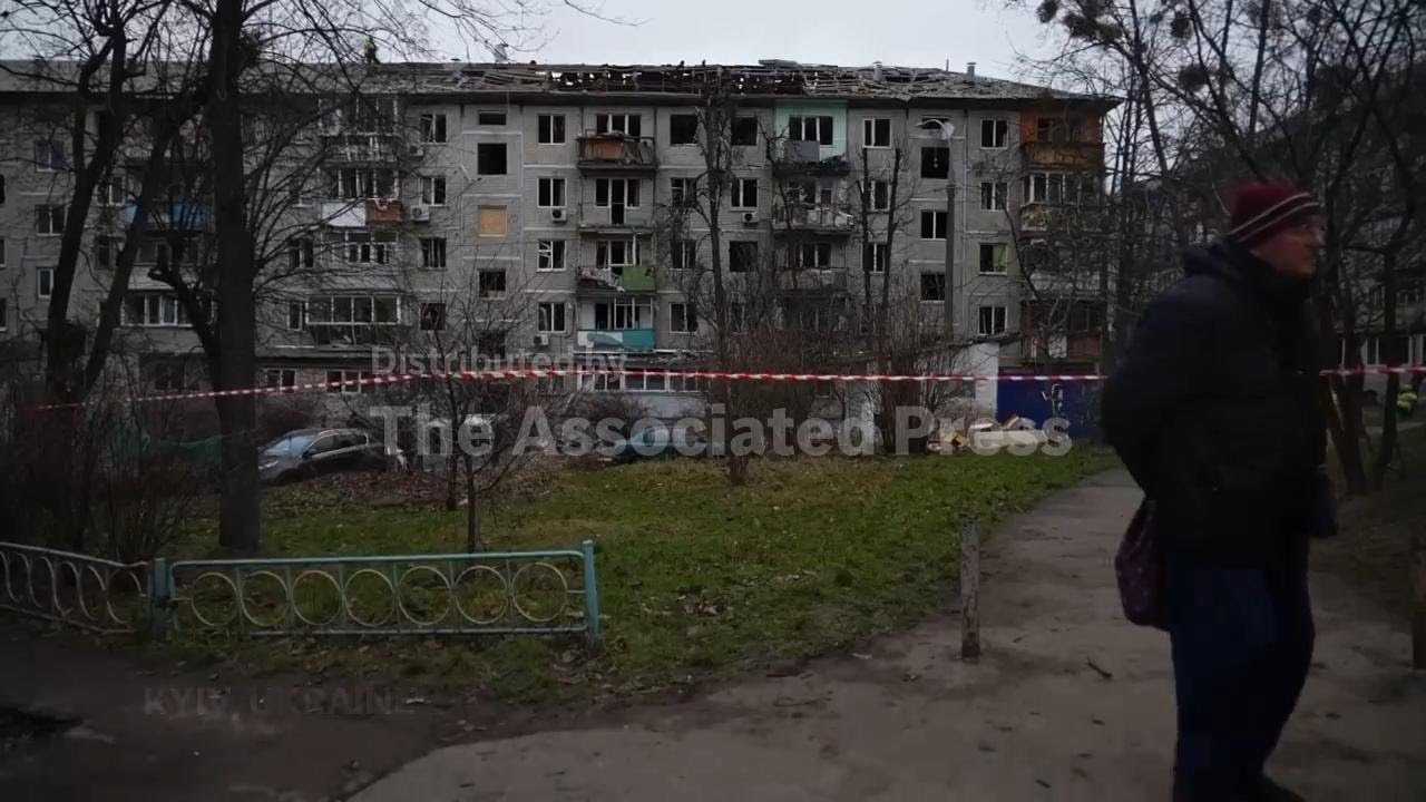 'My daughter was blown out into the corridor': Ukrainians in Kyiv recount overnight Russian barrage
