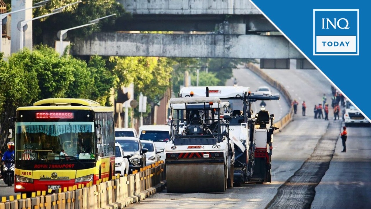 MMDA: 24/7 Edsa rehab work to be implemented during Holy Week | INQToday