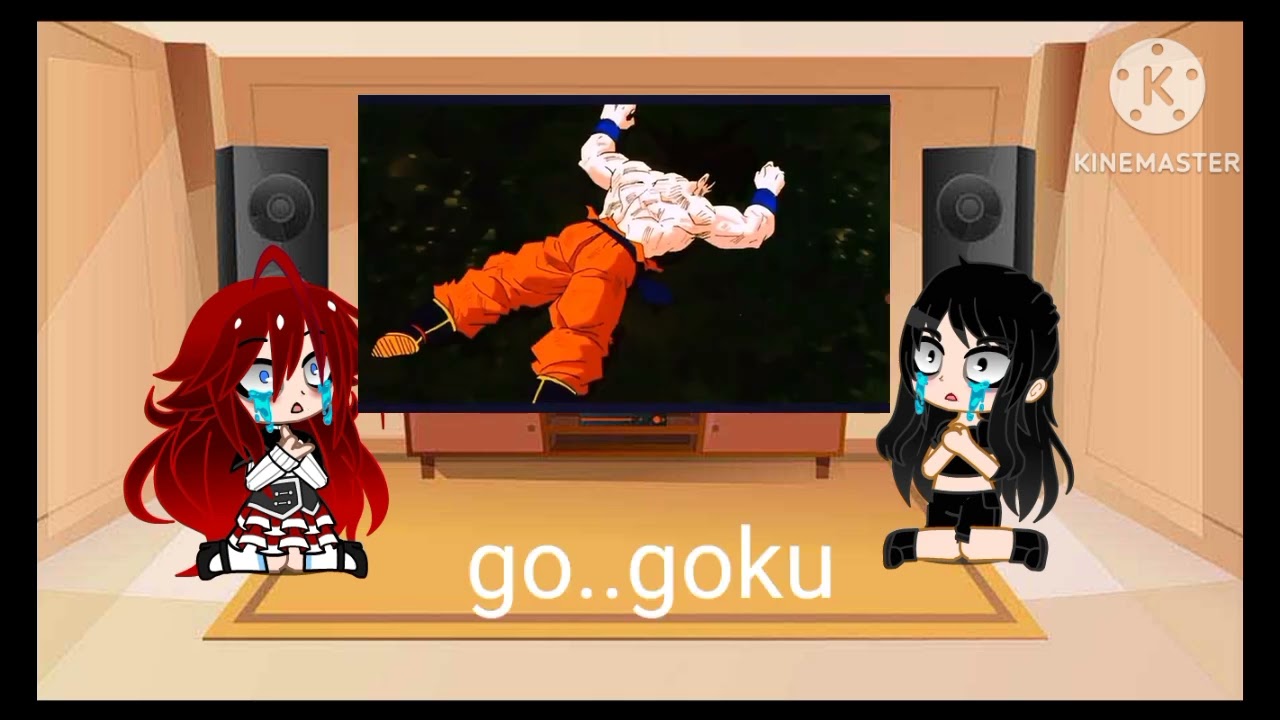 rías y reinare de goku en dxd de universez47 reaccionan a goku vs turles/omegachan