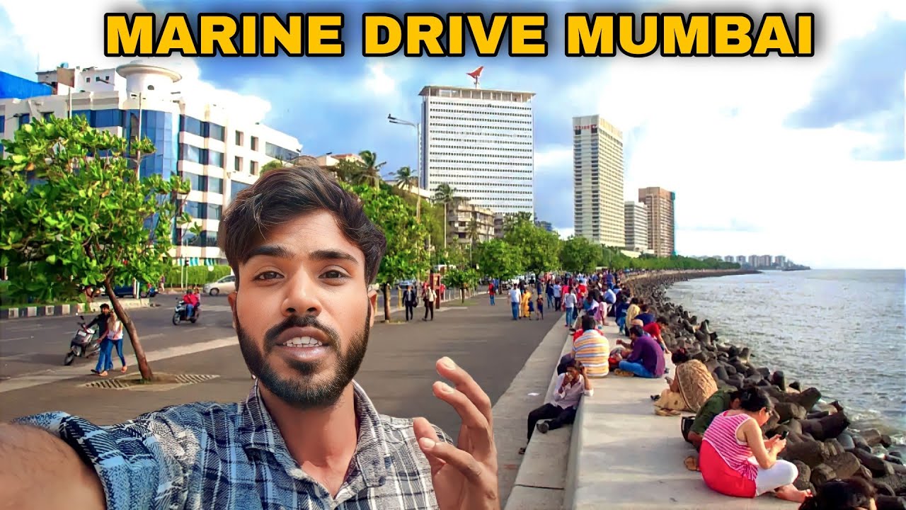 Marine Drive Mumbai | मुंबई का सबसे सुकून जगह | Walking Tour Marine Drive | Marine Lines Sunday
