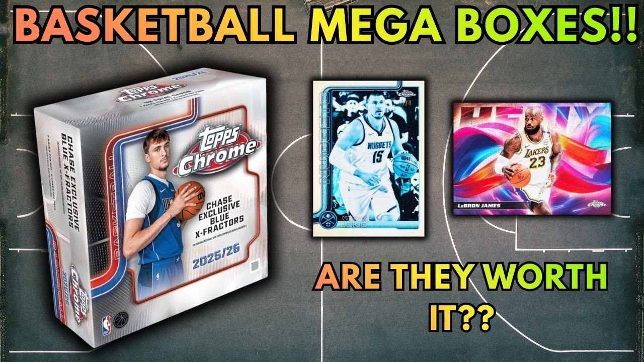 Review - Topps Chrome Basketball Mega Box Opening!!