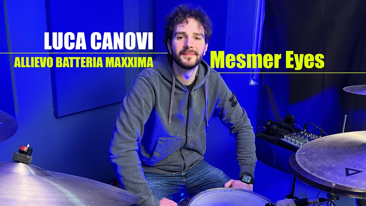 LUCA CANOVI - PLAYS MESMERE EYES - DAVE WECKL  at NAMM Bovisa