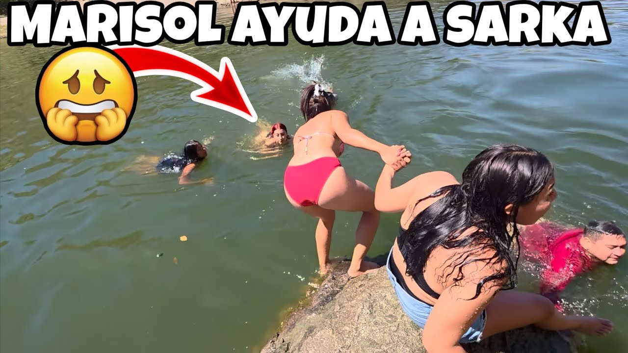 Sarka Se Ahoga En el Rio😱Que Feo Se Puso Esto Salto Mortal De Arriba