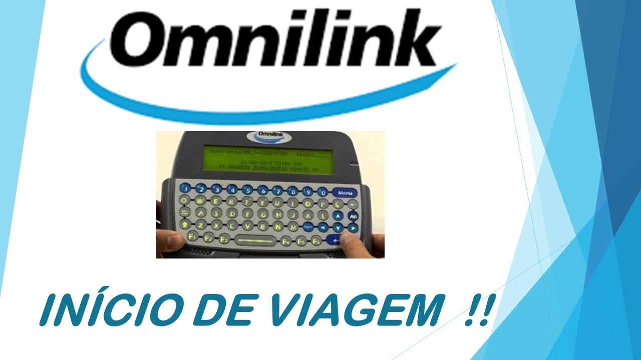 COMO DAR INÍCIO DE VIAGEM NO RASTREADOR OMNILINK !! 😁😁😁