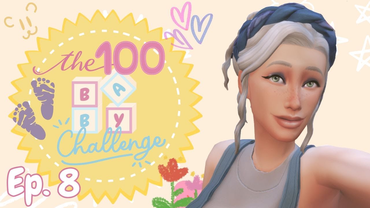 Sims 4 100 Baby Challenge Disaster | Infant Stuck in Bed, Homework Bug & Everything Breaks!