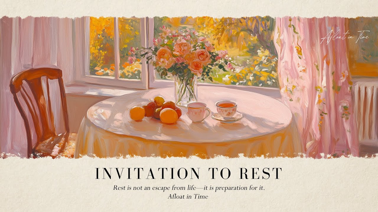 🌼☀️ Invitation to Rest | Peaceful Piano Music for Relaxation, Focus, Reading, Study & Inner Calm