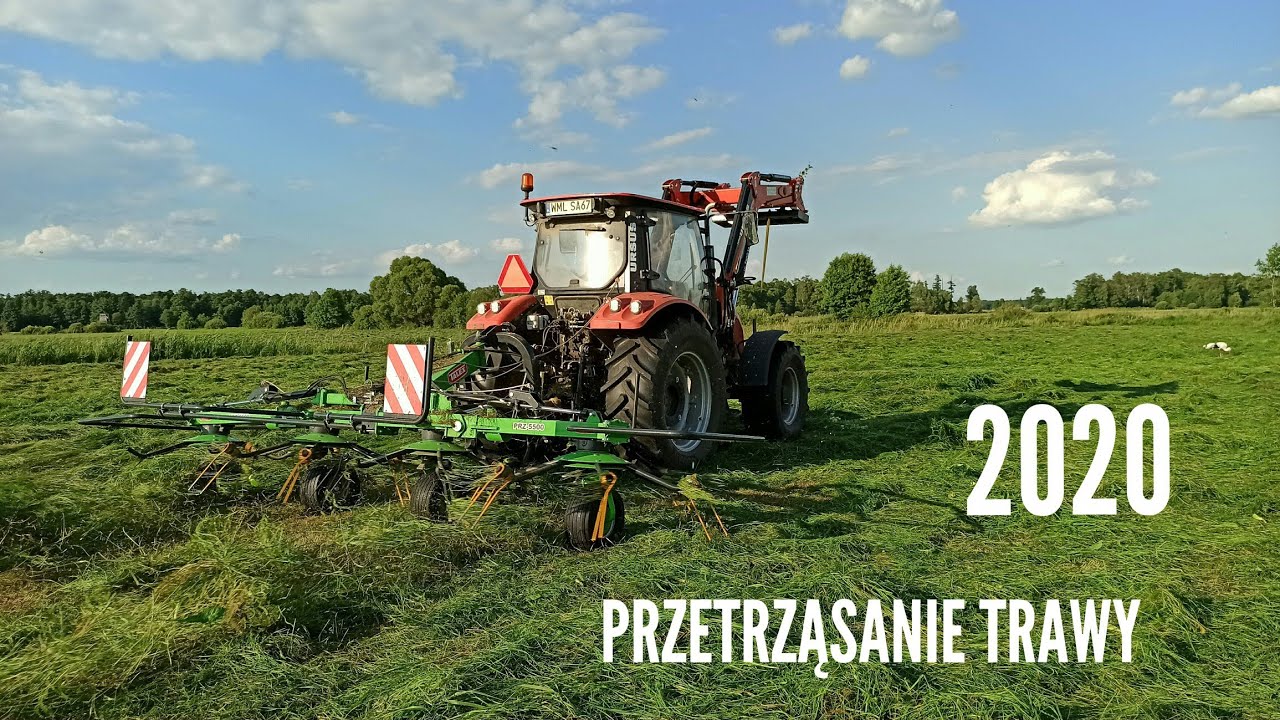 Przetrząsanie Trawy w GRH Sobiecki! Ursus C-3110 + TALEX Tornado 550! FILM KONKURSOWY!!!