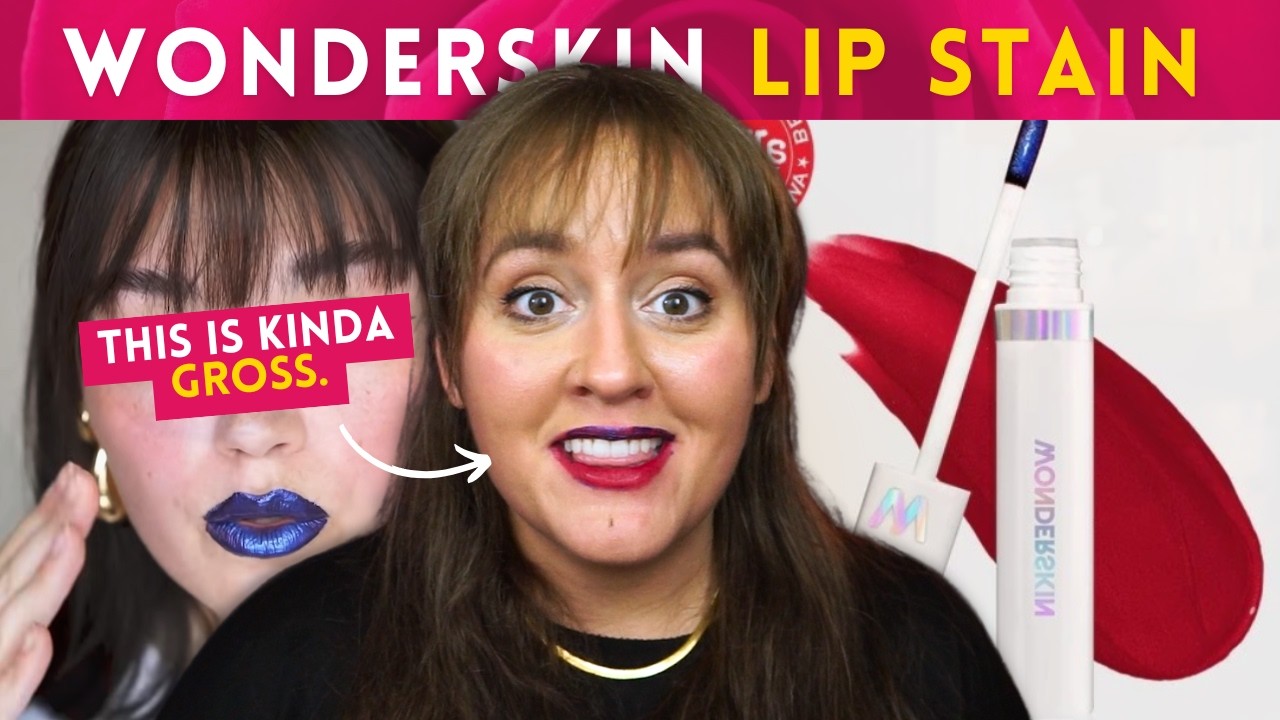 Wonderskin Lip Stain Review: My Experience with the Viral Blue Peel-Off Lip Tint
