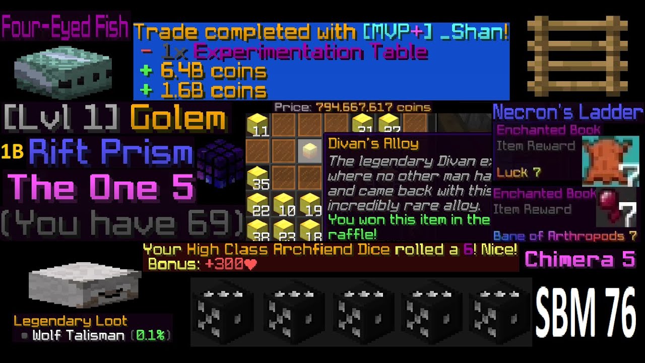 +8B O_O (hypixel skyblock moments #76)