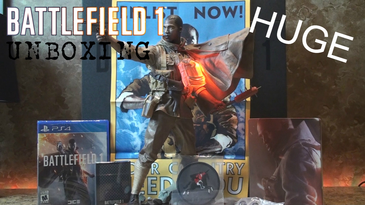 Battlefield 1 Collectors Edition Unboxing! - ITS MASSIVE
