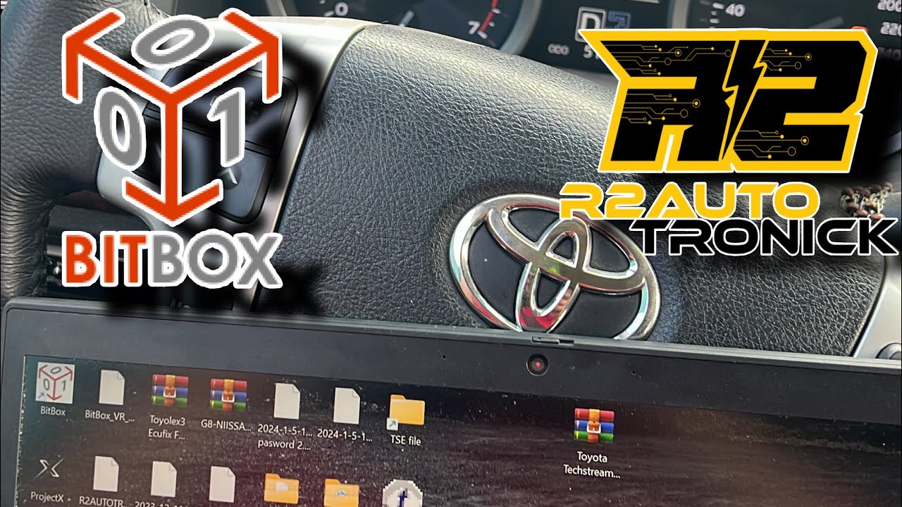 REMPLAZO DE ECU TOYOTA LAND CRUSIER  READ AN WRITING WHIT BITBOX FILE EDITING GEN 1 CAN ✅