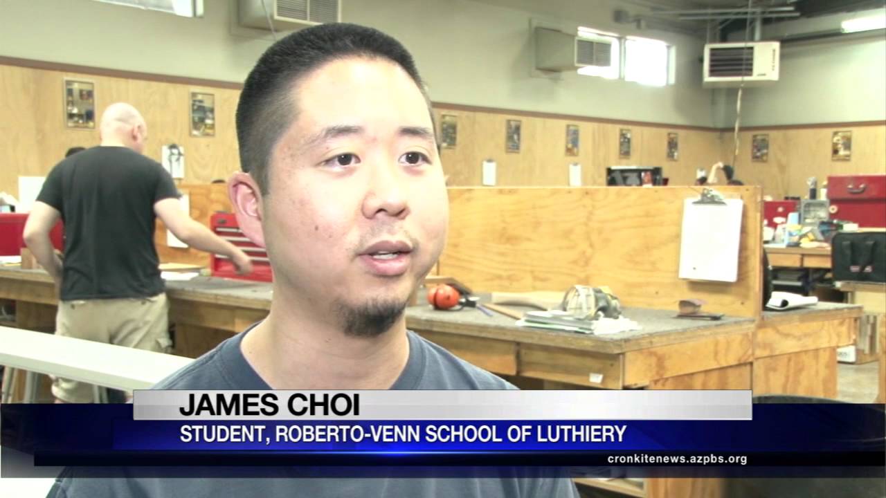Roberto Venn's School of Luthiery teaches students to craft guitars | Cronkite News
