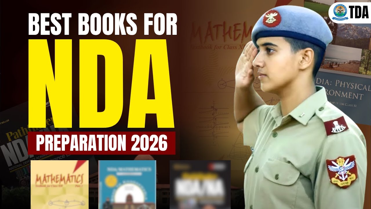 Best Books for NDA Preparation 2026 | Best Books for NDA Exam | Best NDA Coaching in Lucknow, India