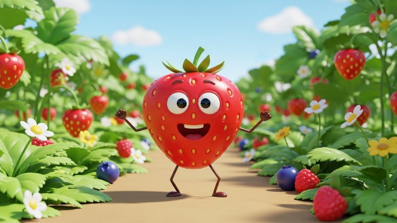 Crazy Dancing Fruits Song for Kids | Fun Fruit & Learning Song, Nursery Rhyme, Baby Songs & Kids