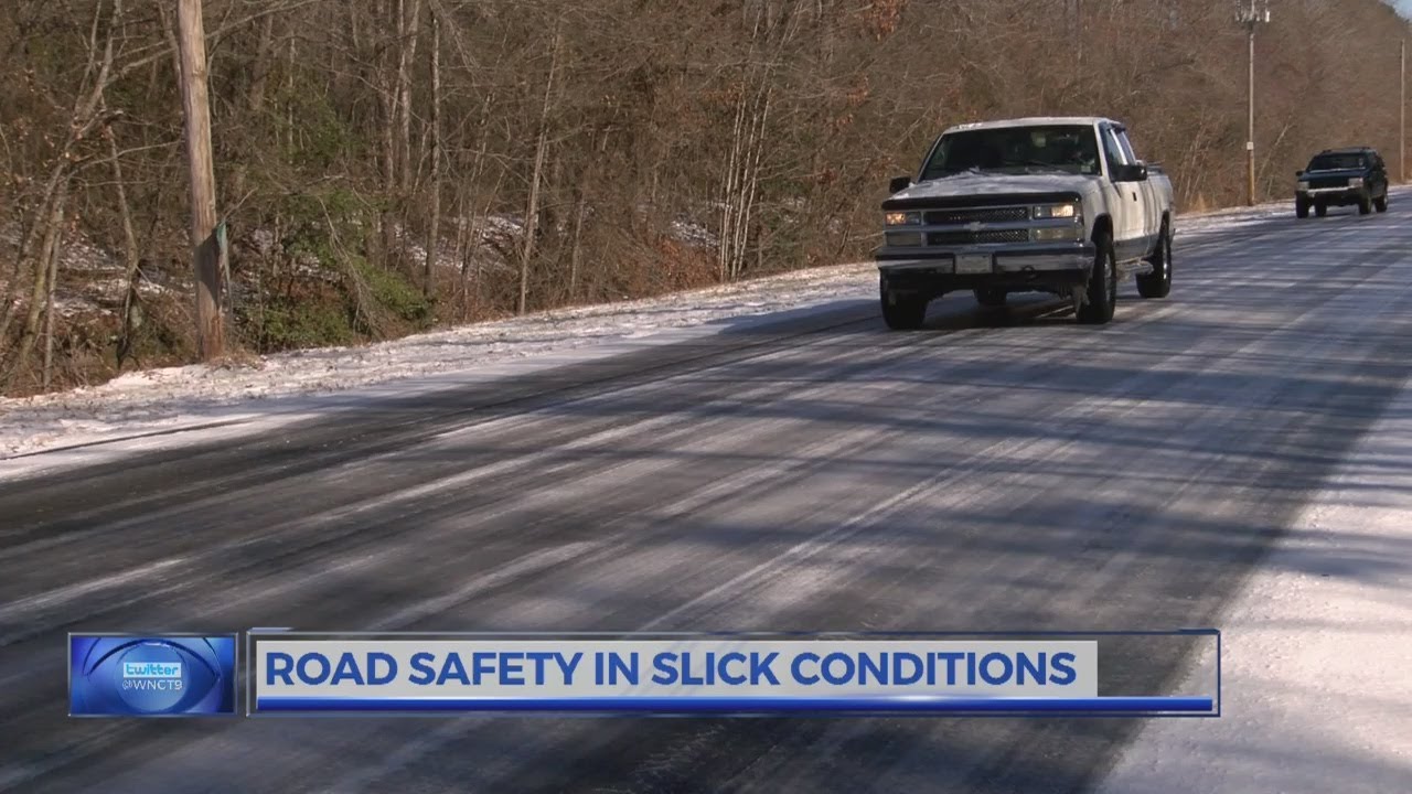 Road safety in slick conditions