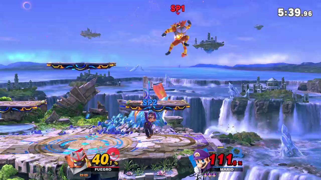 Smash Ultimate Battle Arena - Incineroar vs Mario