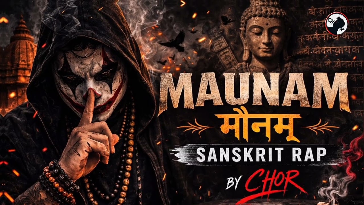 🔥 MAUNAM (मौनम्) – The Silent Truth | Sanskrit × Hindi Rap | Rap By CHOR 🔥