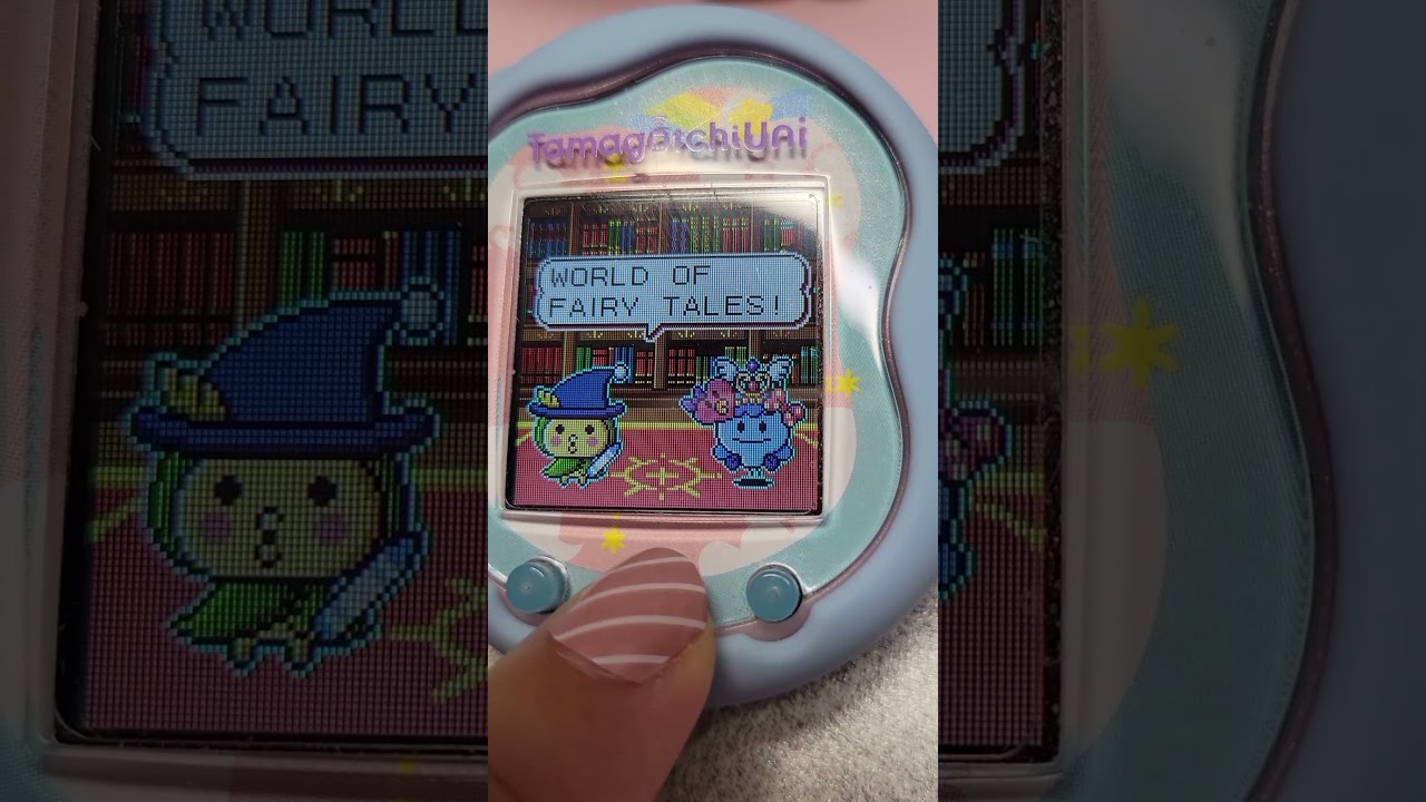 First Look Into Tamagotchi Uni Fairy Tale Library!