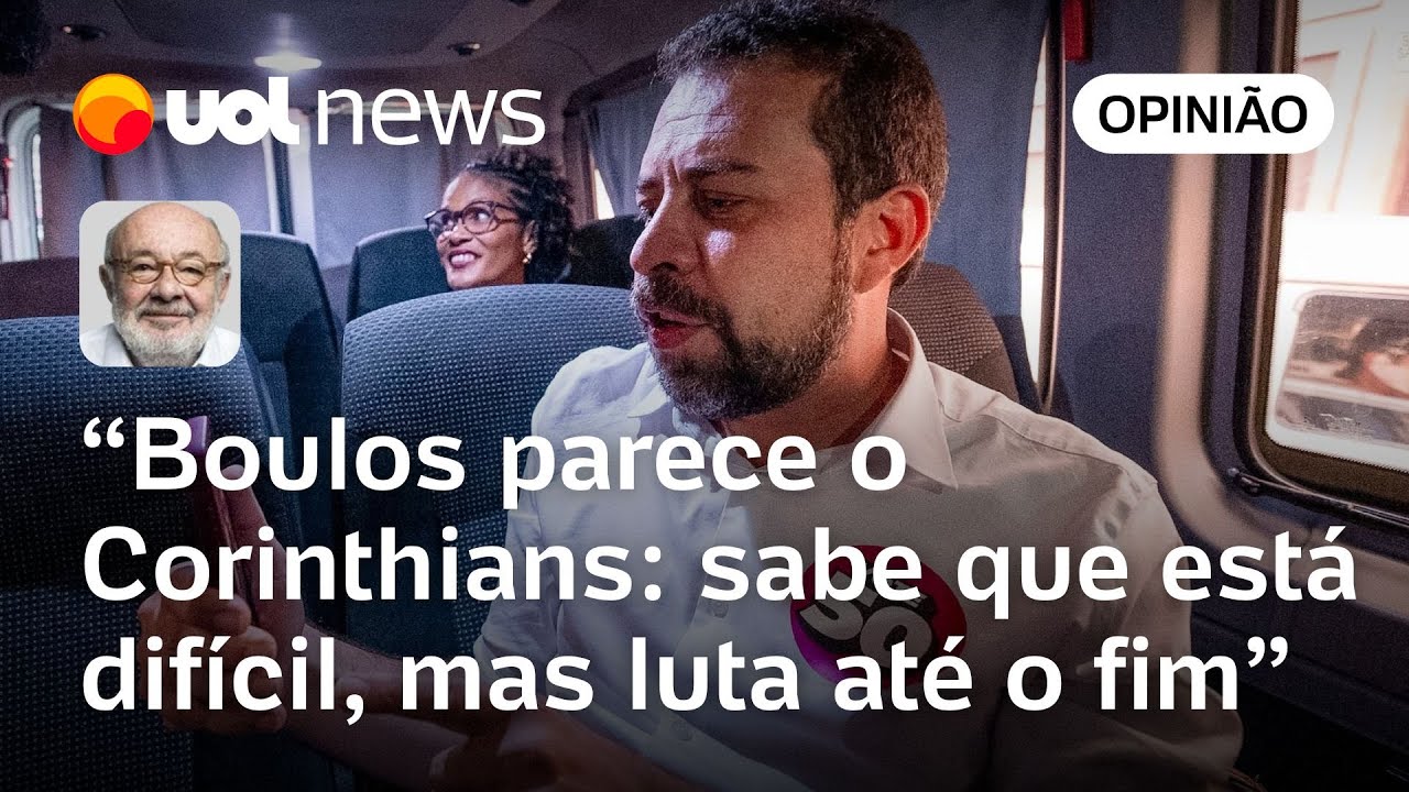 Boulos ignora alta rejeição e mantém ânimo em reta final da campanha em SP, analisa Kotscho