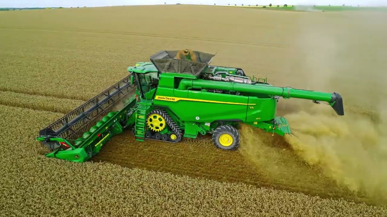 John Deere T5 T6 Bi&ccedil;erd&ouml;ver Tanıtım Videosu