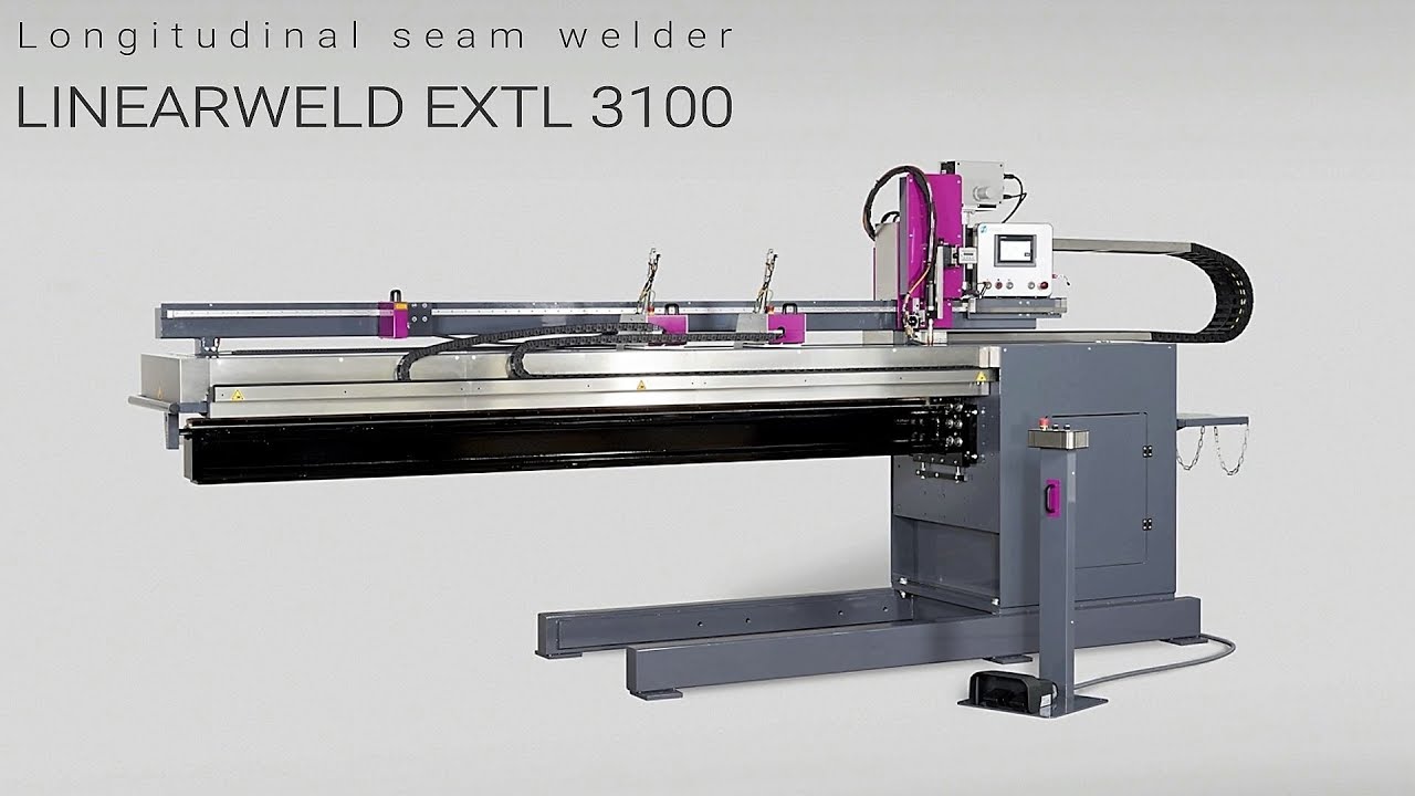 SCHNELLDORFER MIG/MAG Welding: LINEARWELD EXTL 3100 – longitudinal seam welding machine