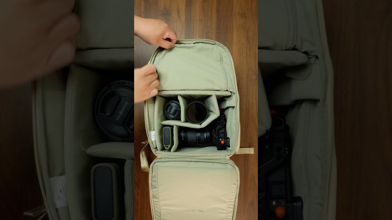 The best camera backpack ever?! Pgytech OneGo Lite Backpack 🔥