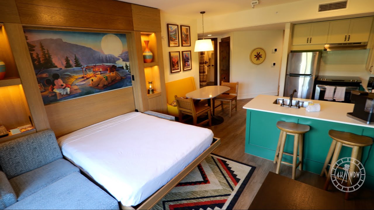 Boulder Ridge 2 Bedroom Villa at Disney's Wilderness Lodge in 4K | Walt Disney World Florida 2023