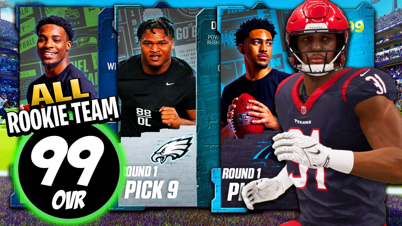 I Built an ALL Rookie Team in Madden 23 Ultimate Team..