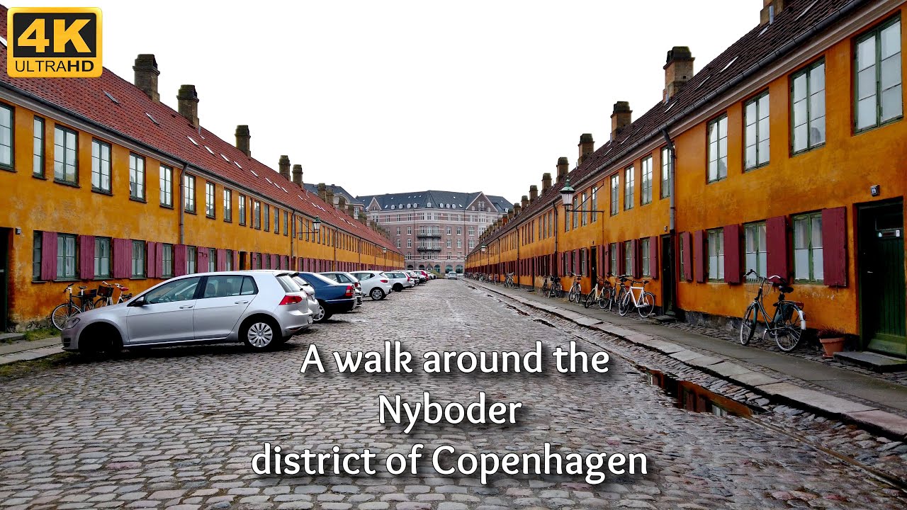 A walk around the old Nyboder district of former naval barracks in Copenhagen, Denmark.