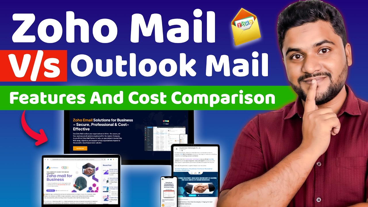 Zoho Mail vs Outlook Email