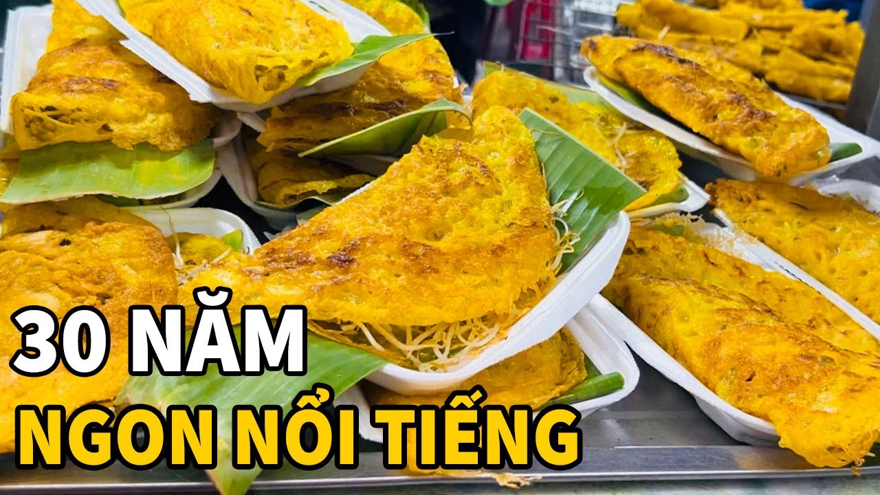Bánh xèo cô Sáu 30 năm ngon nức tiếng chợ Phạm Văn Hai - Khu ôngTạ || Sài Gòn
