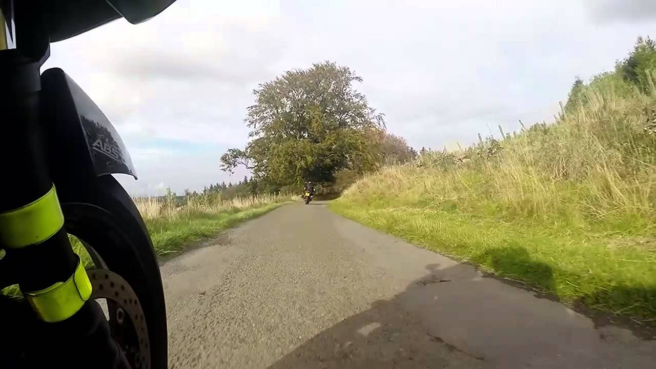 Sheriffmuir Road across the Ochil Hills
