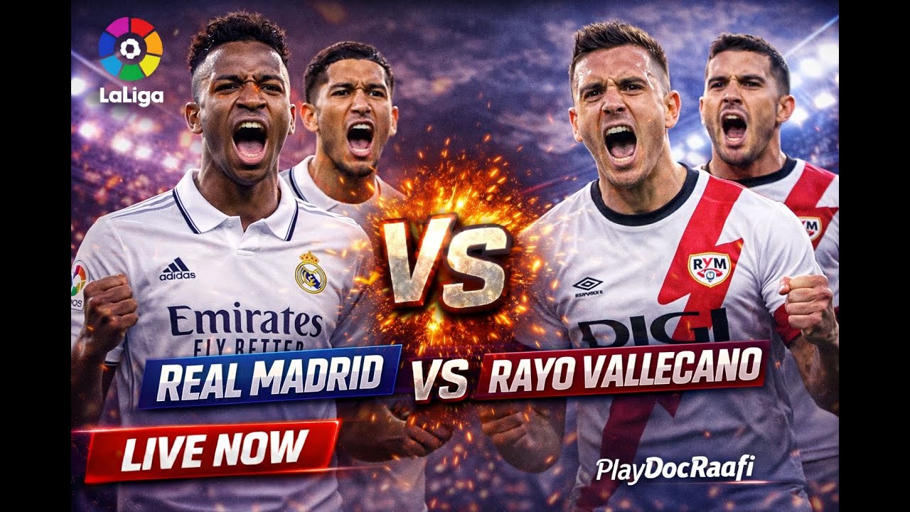 Real Madrid v Rayo Vallecano La Liga l LIVE EA SPORTS FC 26 