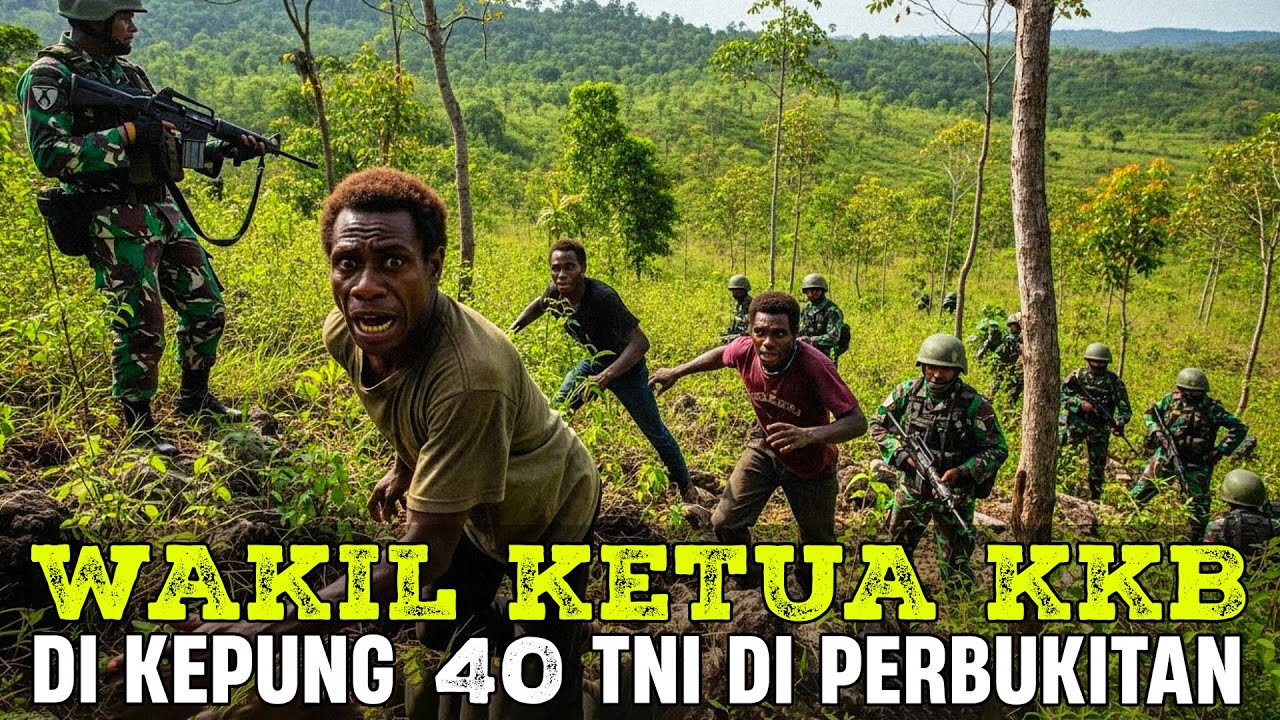 40 TNI MENGEPUNG PERBUKITAN TEMPAT PERSEMBUNYIAN WAKIL KETUA KKB‼️