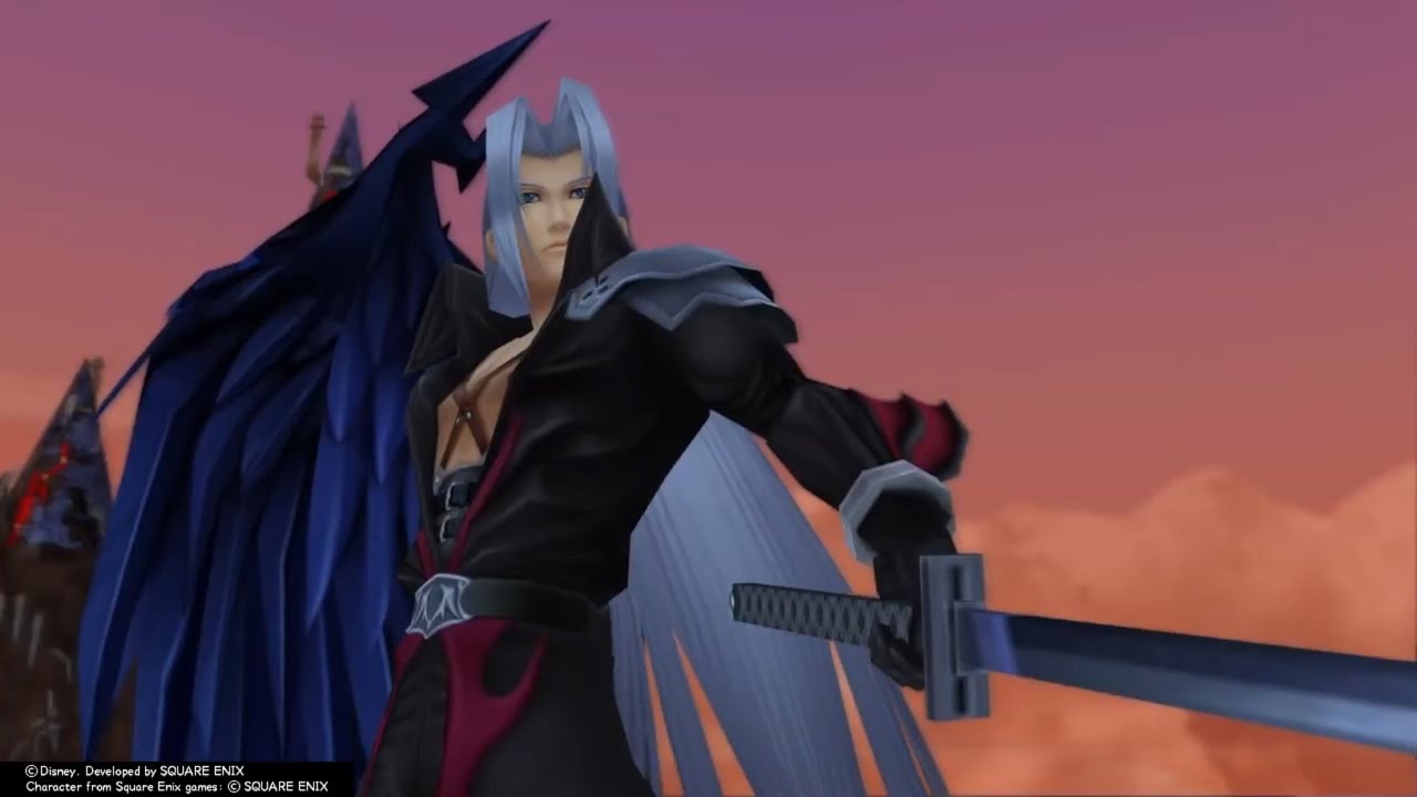 KH2FM Sephiroth (No Damage) (Level 1 Critical Mode w/Restrictions)