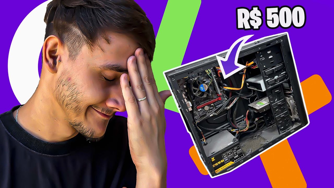 🤡 COMPROU ESSE  PC  NA OLX POR  R$ 500 PILAS [RE-RUN]