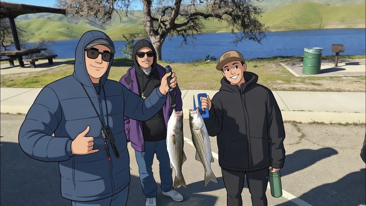 Fishing with the Homeys at San Luis Reservoir 2/13/2026
