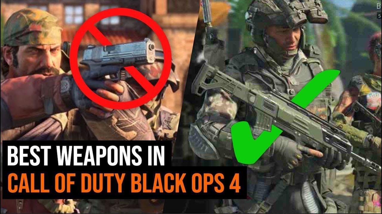 5 лучших видов оружия в Black Ops 4