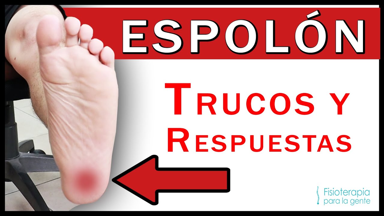 Espolón dolor del Talón 🦶 REALIZA ESTO ! #espolon