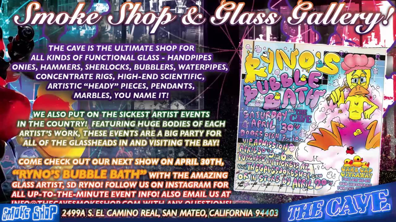 The Cave: High-End Glass Gallery #GODER