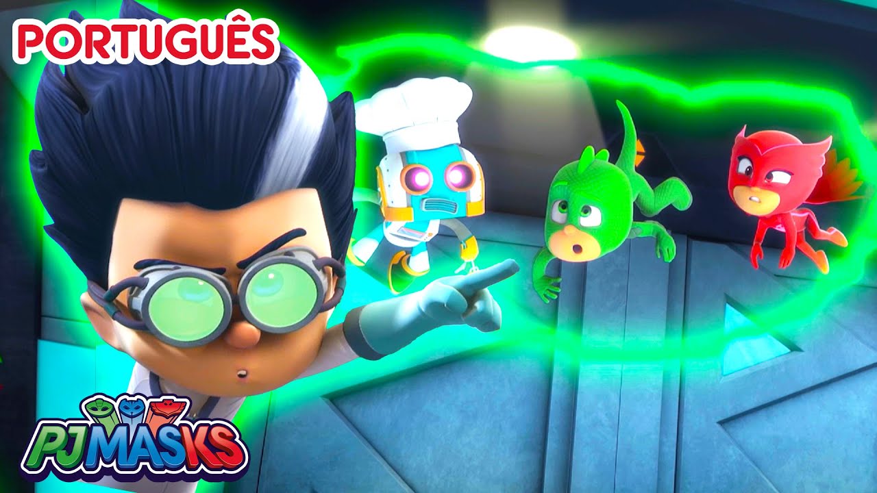 Romeo Contra os PJ Masks! PJ Masks em Português episódios completos | Desenhos animados