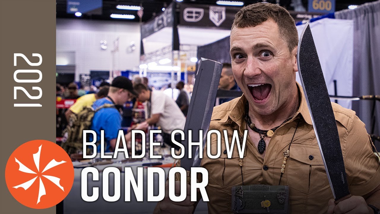 New Condor Knives at Blade Show 2021 - KnifeCenter.com