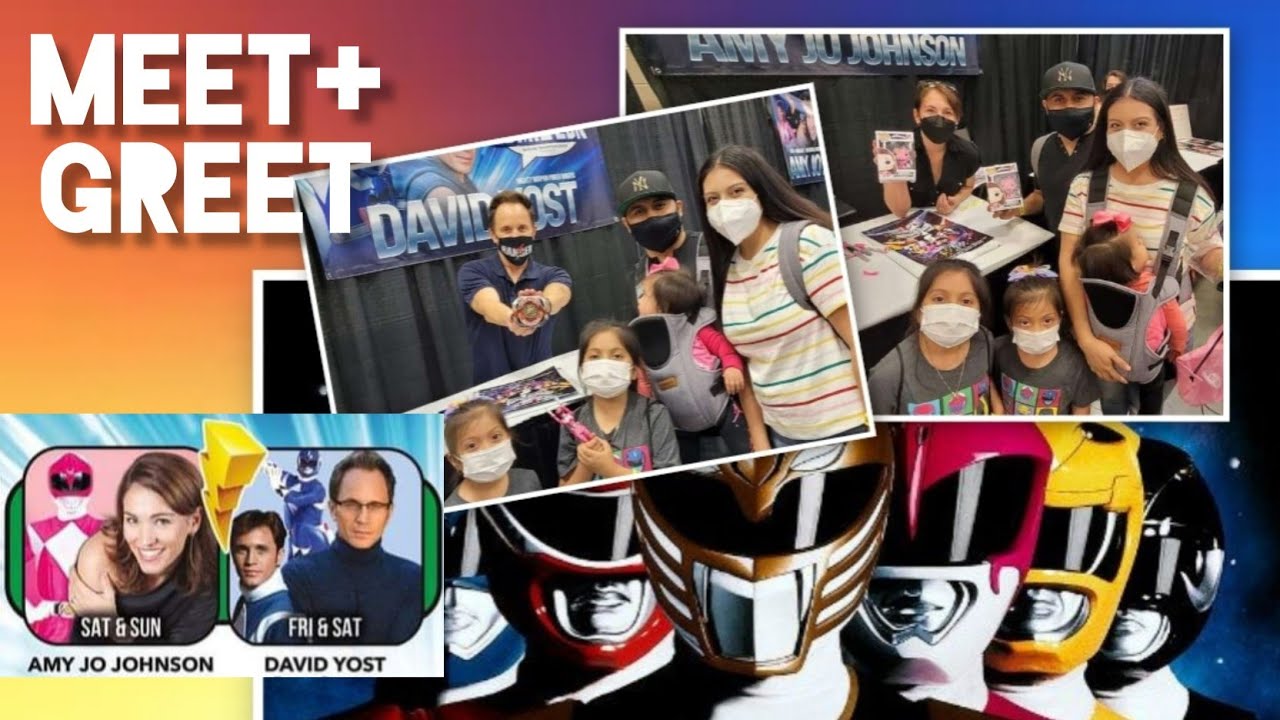 AMY JO JOHNSON + DAVID YOST MEET & GREET | COMIC CON ⚡️💗💙
